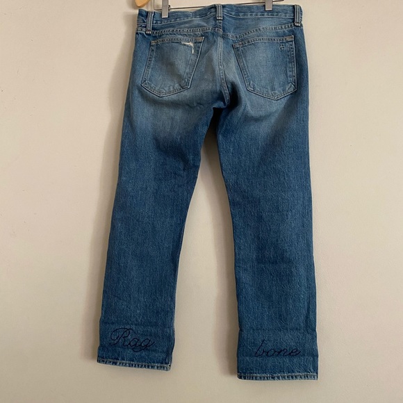 Rag & Bone Distressed Jeans Size 27 - Picture 6 of 7